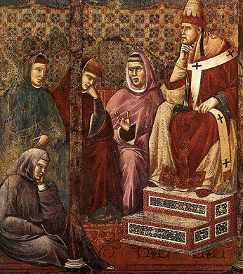 Honorius III Pape par Giotto
